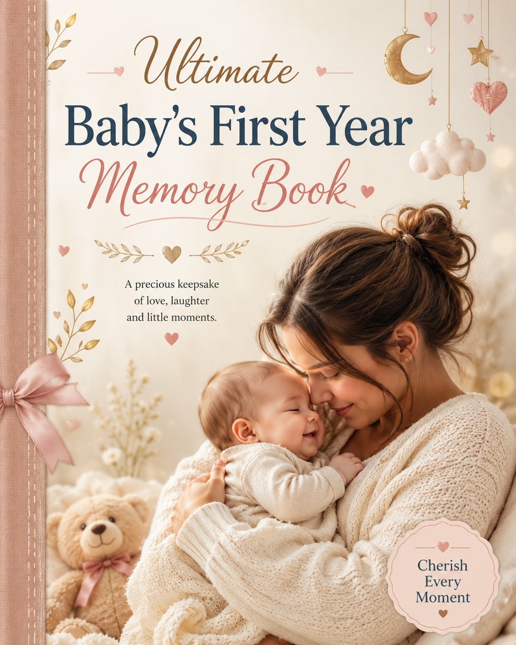 Ultimate Baby's First Year Memory Book | Keepsake Journal for New Parents | Baby Milestone & Memory Book PDF