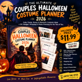 Ultimate Couples Halloween Costume Planner 2026 🎃 | 100+ Cute, Funny, Scary & Romantic Couple Costume Ideas + DIY, Budget, Shopping & Photo Planner