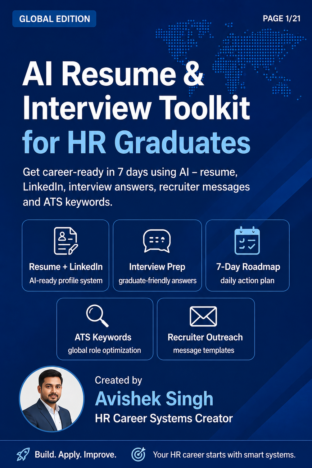 Get job ready direction with AI Resume & Interview Toolkit for HR Graduates